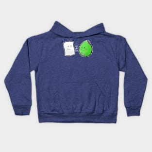 We're Marshmallow and Lily pad, bitch. Kids Hoodie